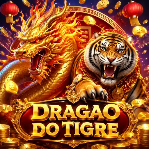 Cartão do slot Dragão de Ouro com símbolos dourados